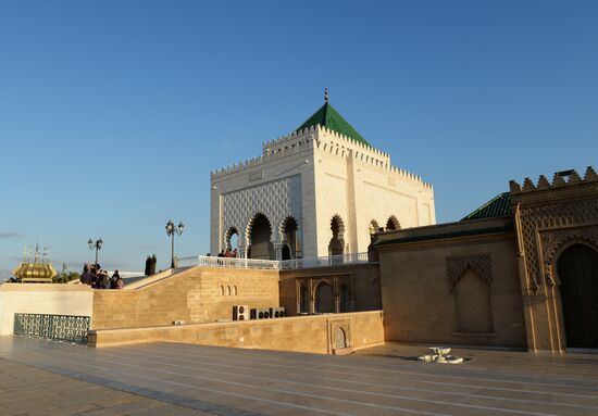 Mausoleum of Mohammed V in Rabat