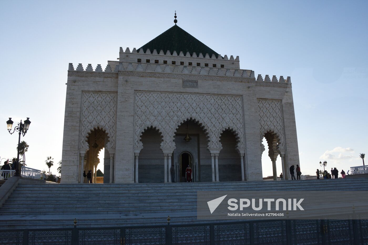 Tomb of Mohammed V in Rabat