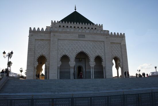 Tomb of Mohammed V in Rabat