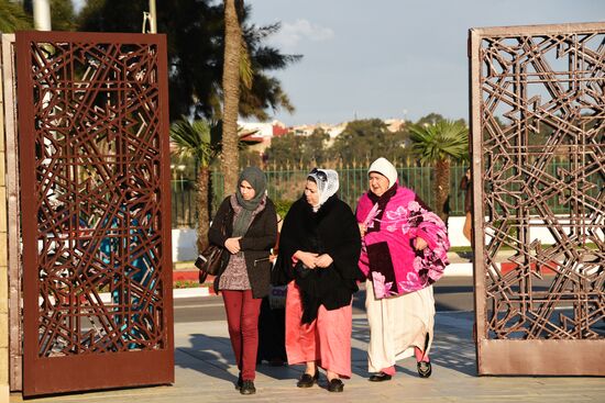 Tomb of Mohammed V in Rabat