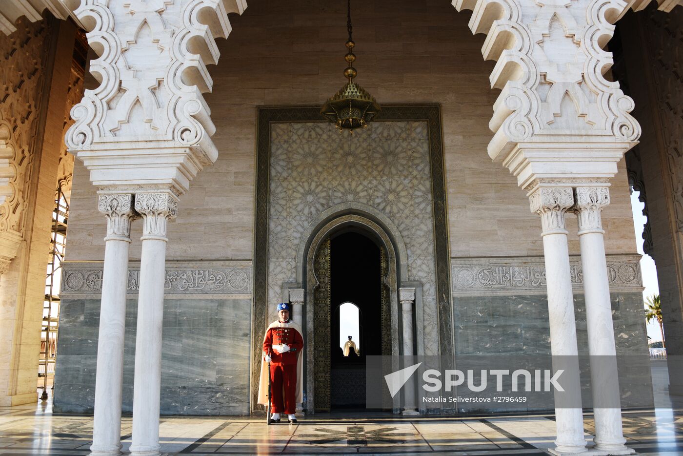 Tomb of Mohammed V in Rabat