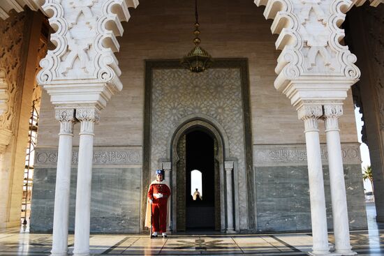 Tomb of Mohammed V in Rabat