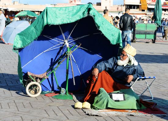 Marrakesh's medina quarter