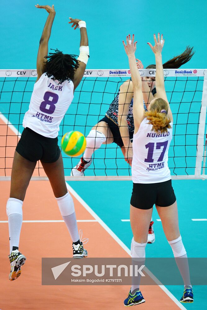 CEV Women's Champions League. Dynamo-Kazan vs. Uralochka-NTMK