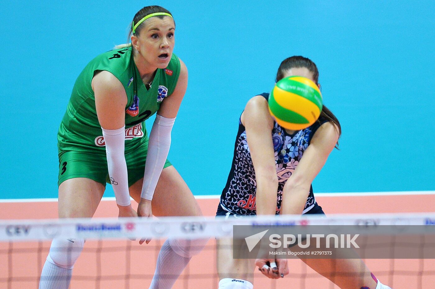 CEV Women's Champions League. Dynamo-Kazan vs. Uralochka-NTMK
