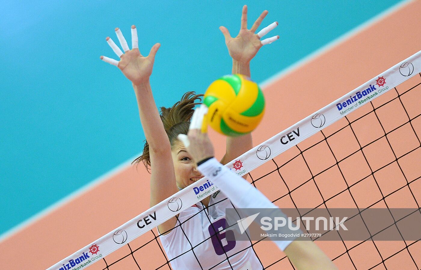CEV Women's Champions League. Dynamo-Kazan vs. Uralochka-NTMK