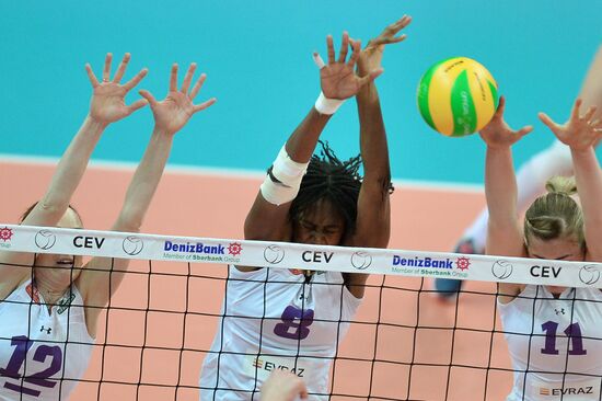 CEV Women's Champions League. Dynamo-Kazan vs. Uralochka-NTMK
