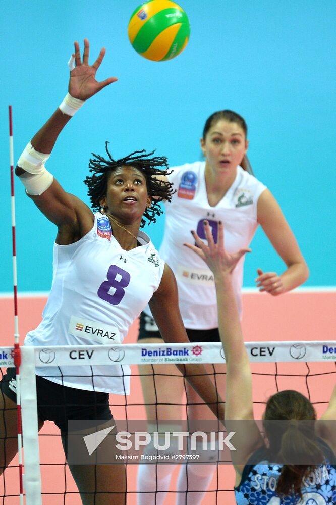 CEV Women's Champions League. Dynamo-Kazan vs. Uralochka-NTMK
