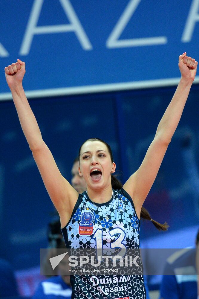 CEV Women's Champions League. Dynamo-Kazan vs. Uralochka-NTMK