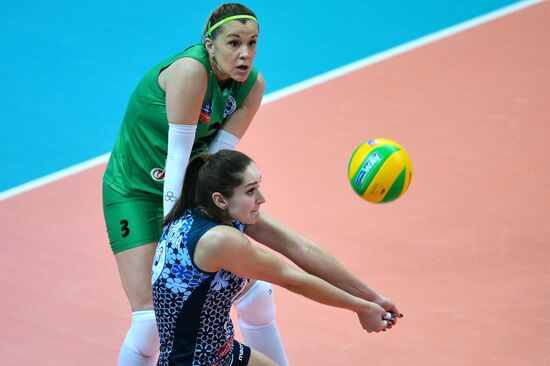 CEV Women's Champions League. Dynamo-Kazan vs. Uralochka-NTMK