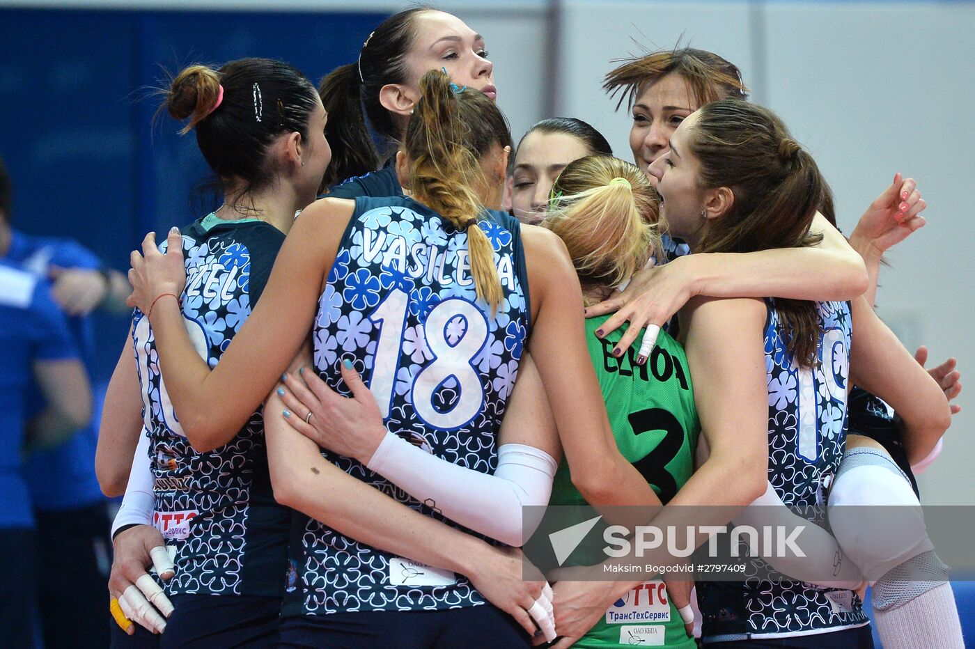 CEV Women's Champions League. Dynamo-Kazan vs. Uralochka-NTMK
