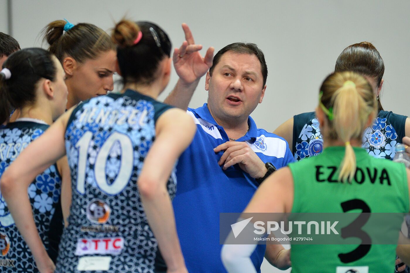 CEV Women's Champions League. Dynamo-Kazan vs. Uralochka-NTMK