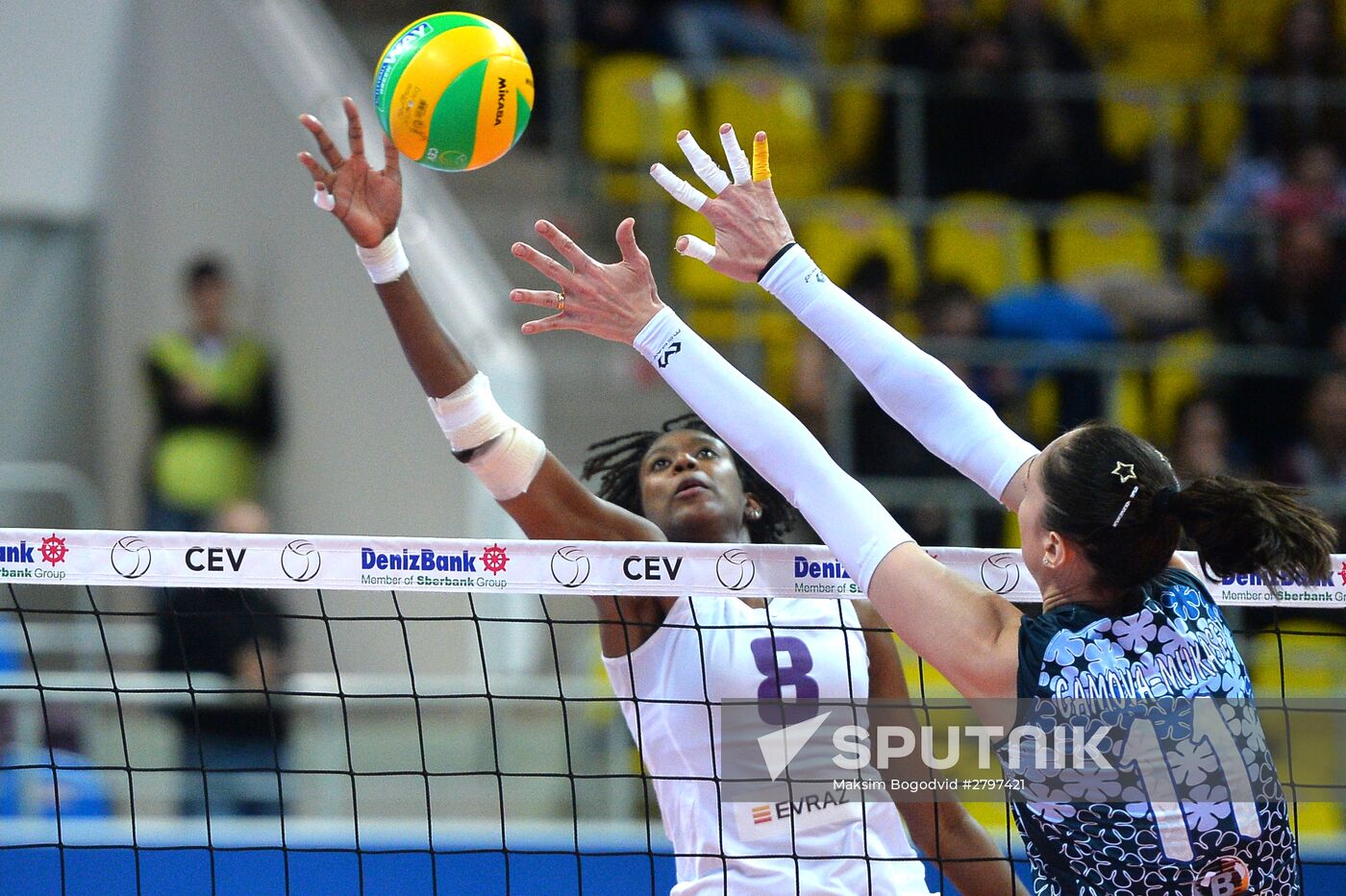 CEV Women's Champions League. Dynamo-Kazan vs. Uralochka-NTMK