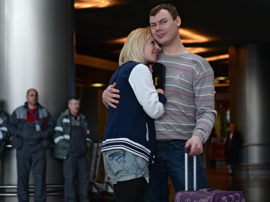 City dancing event "Dance, Moscow!" in Vnukovo airport