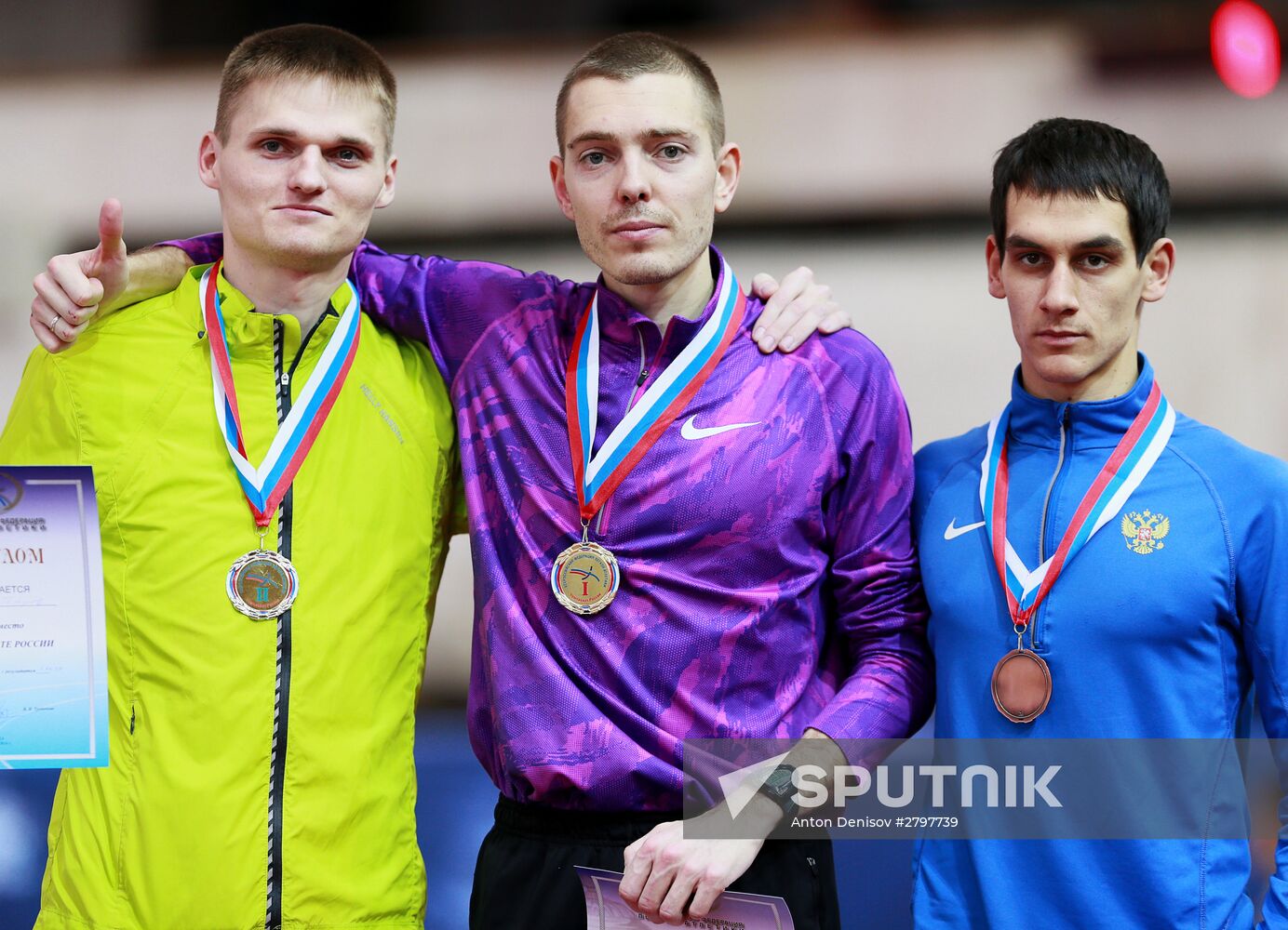 Russian Indoor Track and Field Championships. Day 3