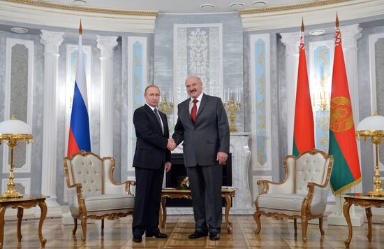 Meeting of Supreme State Council of Union State of Russia and Belarus