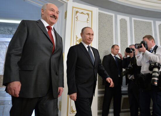 Meeting of Supreme State Council of Union State of Russia and Belarus