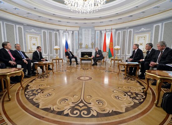 Meeting of Supreme State Council of Union State of Russia and Belarus