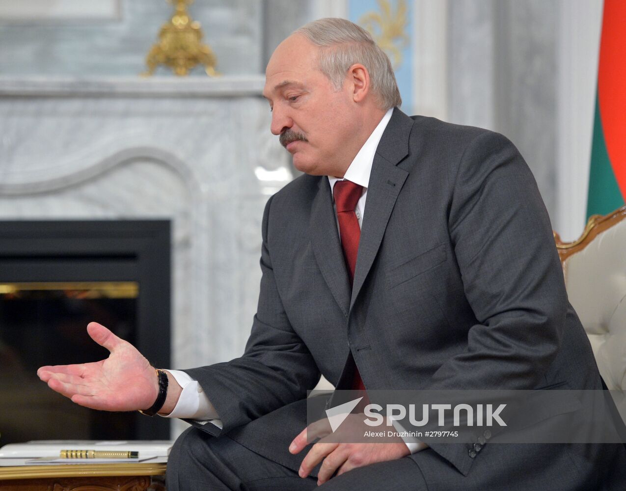 Meeting of Supreme State Council of Union State of Russia and Belarus