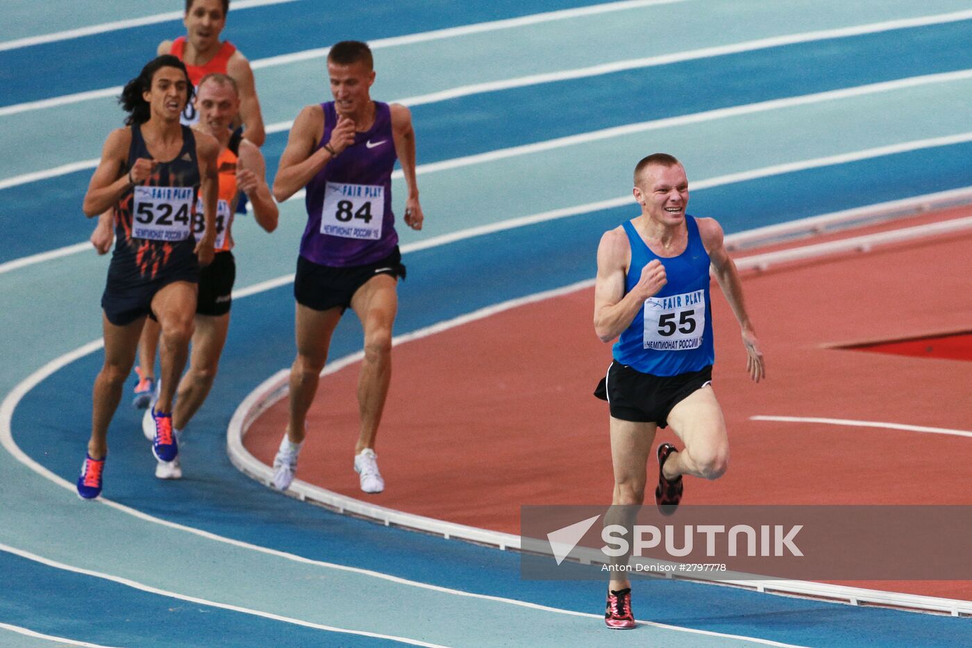Russian Indoor Track and Field Championships. Day 3