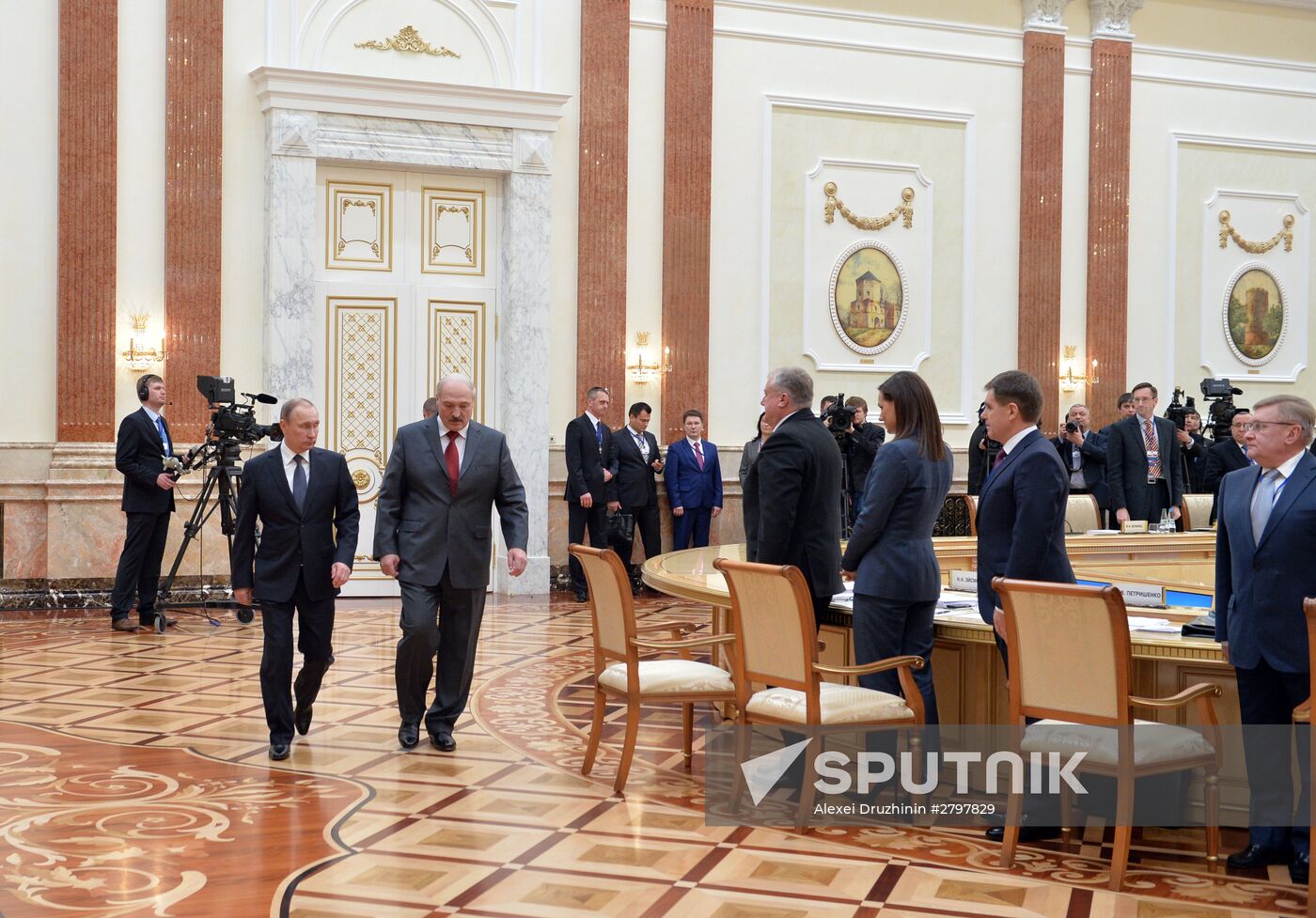 Meeting of Supreme State Council of Union State of Russia and Belarus