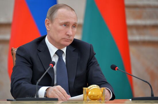 Meeting of Supreme State Council of Union State of Russia and Belarus