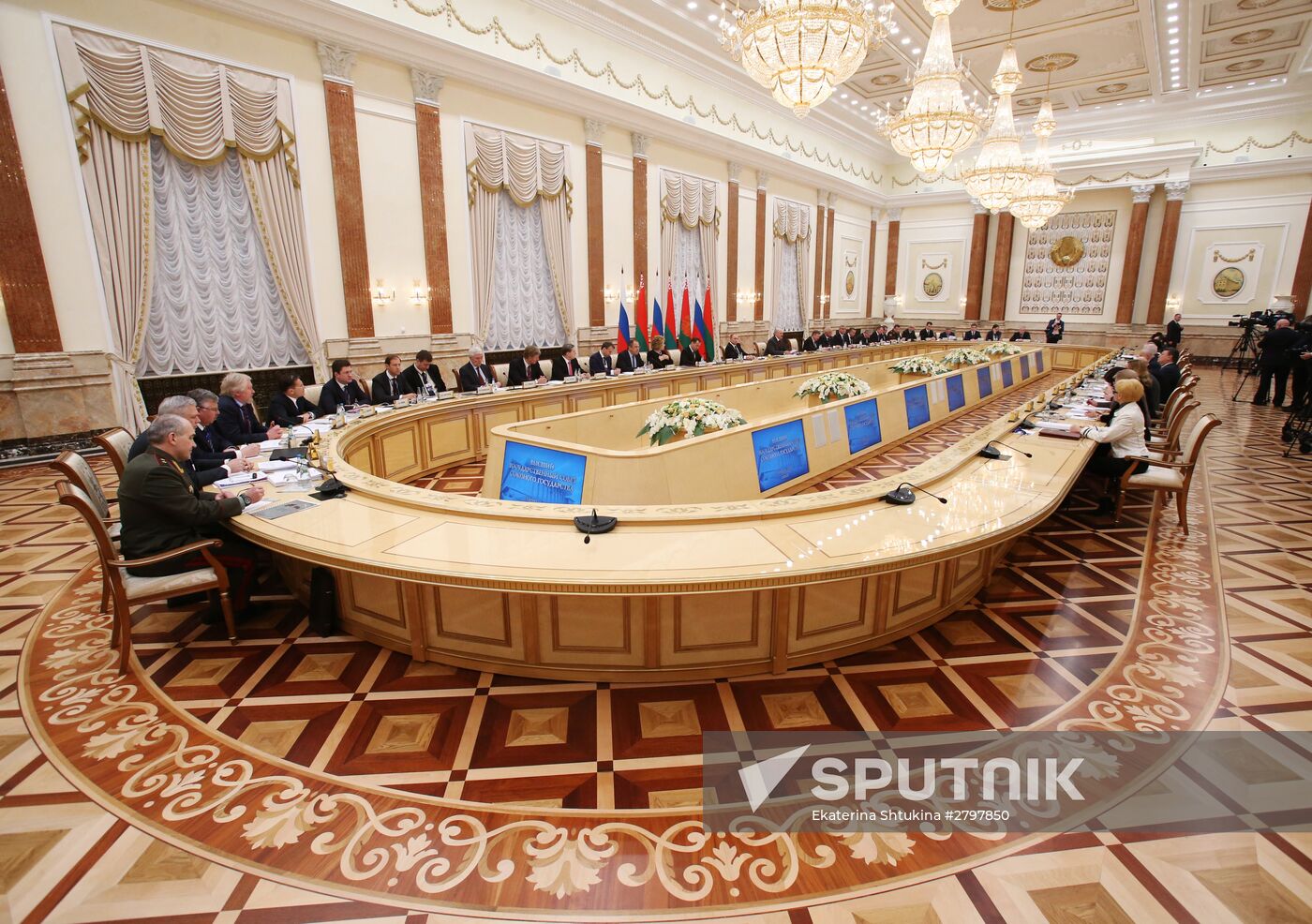 Meeting of Supreme State Council of Union State of Russia and Belarus