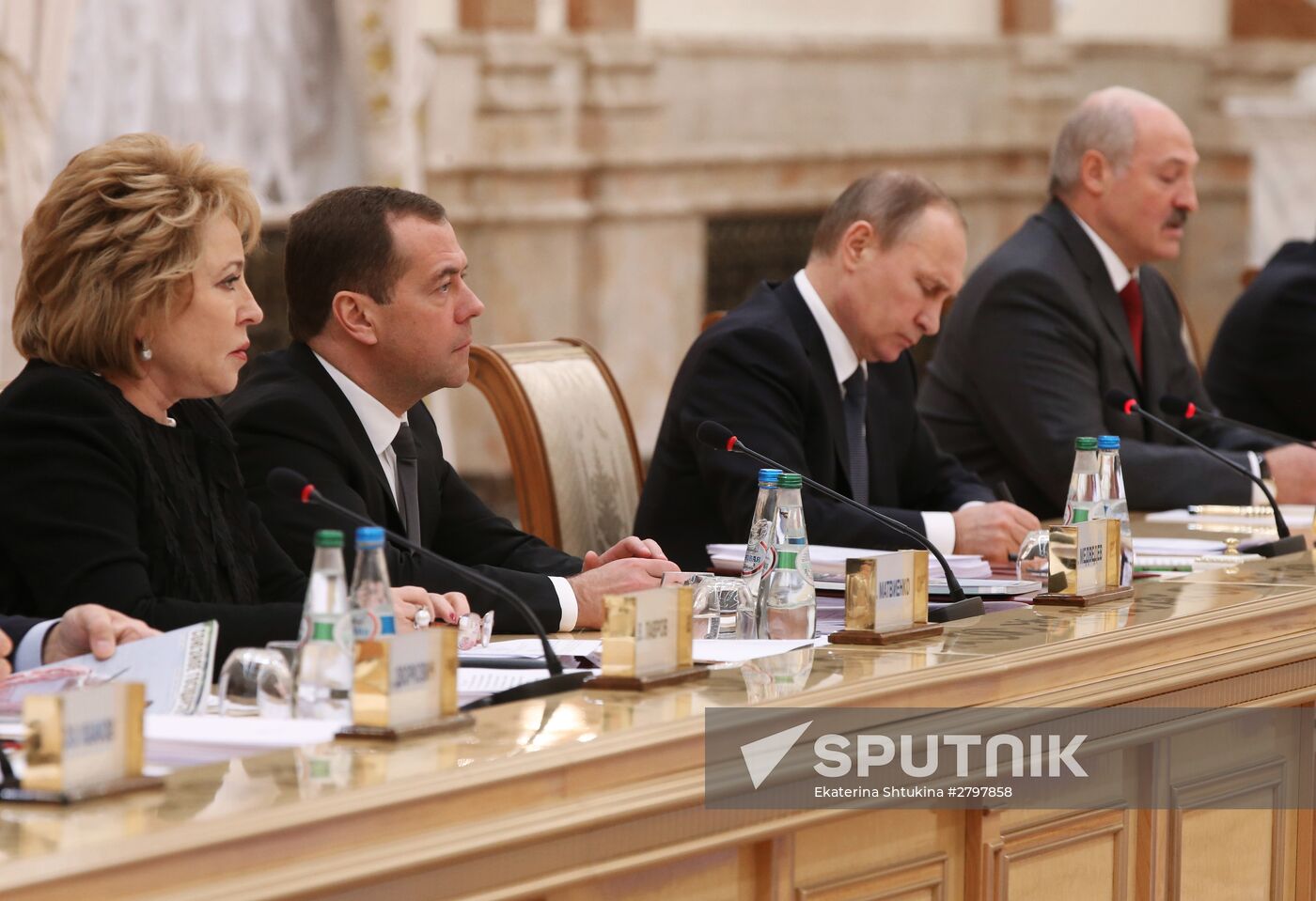 Meeting of Supreme State Council of Union State of Russia and Belarus