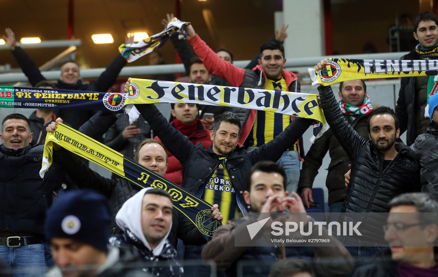 Football. Europa League. Lokomotiv vs. Fenerbahçe