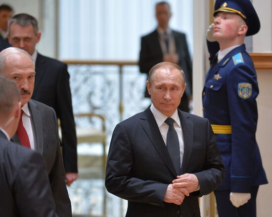 Meeting of Supreme State Council of Union State of Russia and Belarus