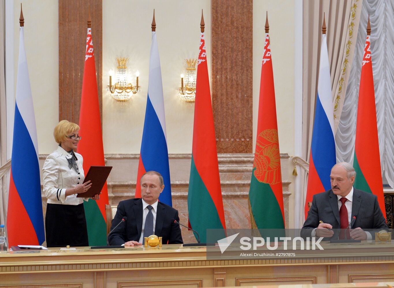 Meeting of Supreme State Council of Union State of Russia and Belarus