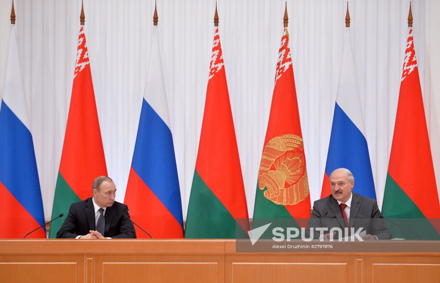 Meeting of Supreme State Council of Union State of Russia and Belarus