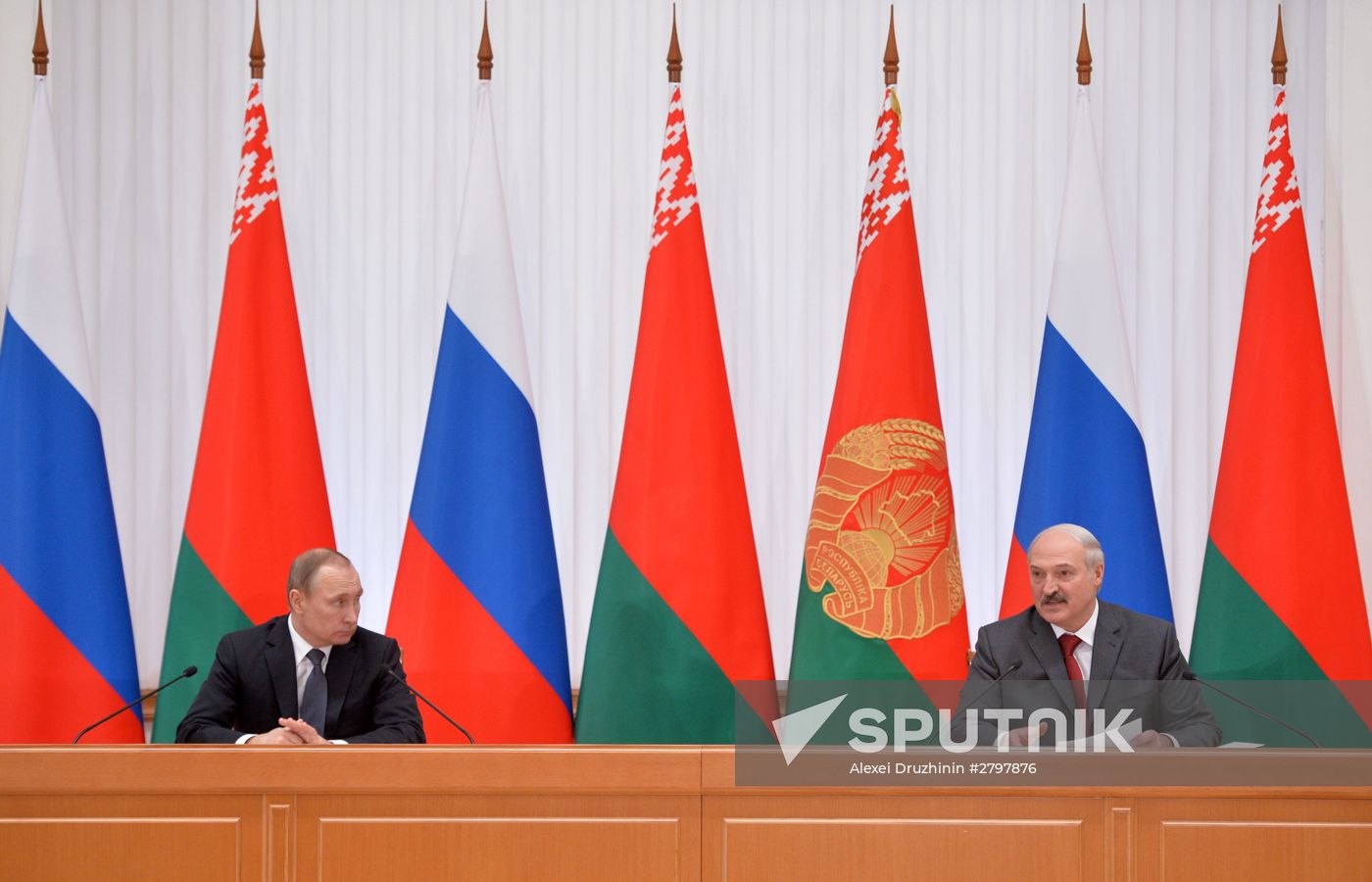 Meeting of Supreme State Council of Union State of Russia and Belarus