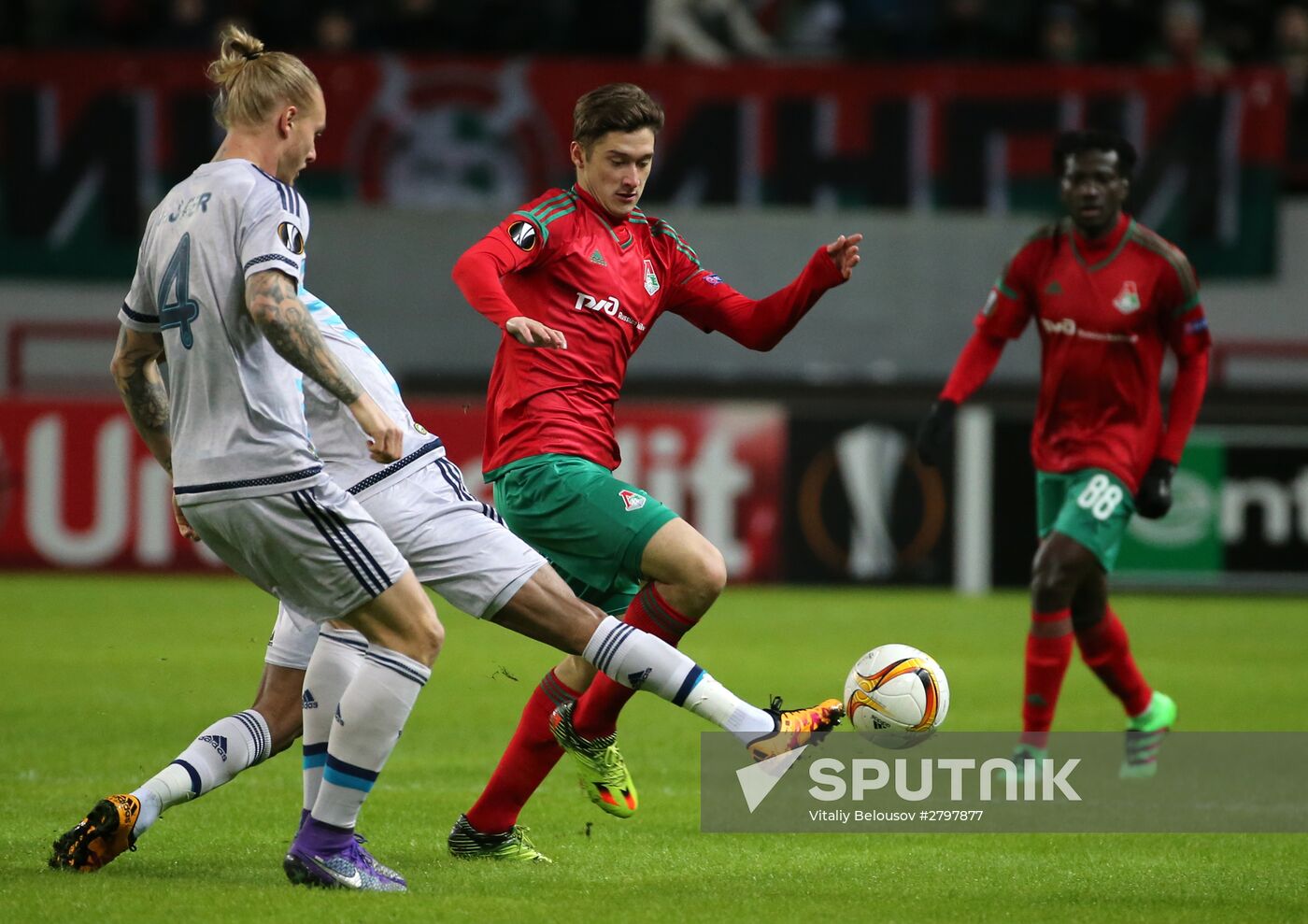 Football. Europa League. Lokomotiv vs. Fenerbahçe