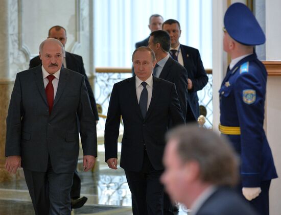 Meeting of Supreme State Council of Union State of Russia and Belarus