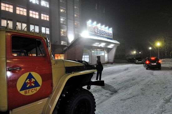 Severnaya mine in Vorkuta suspends operation after rockburst