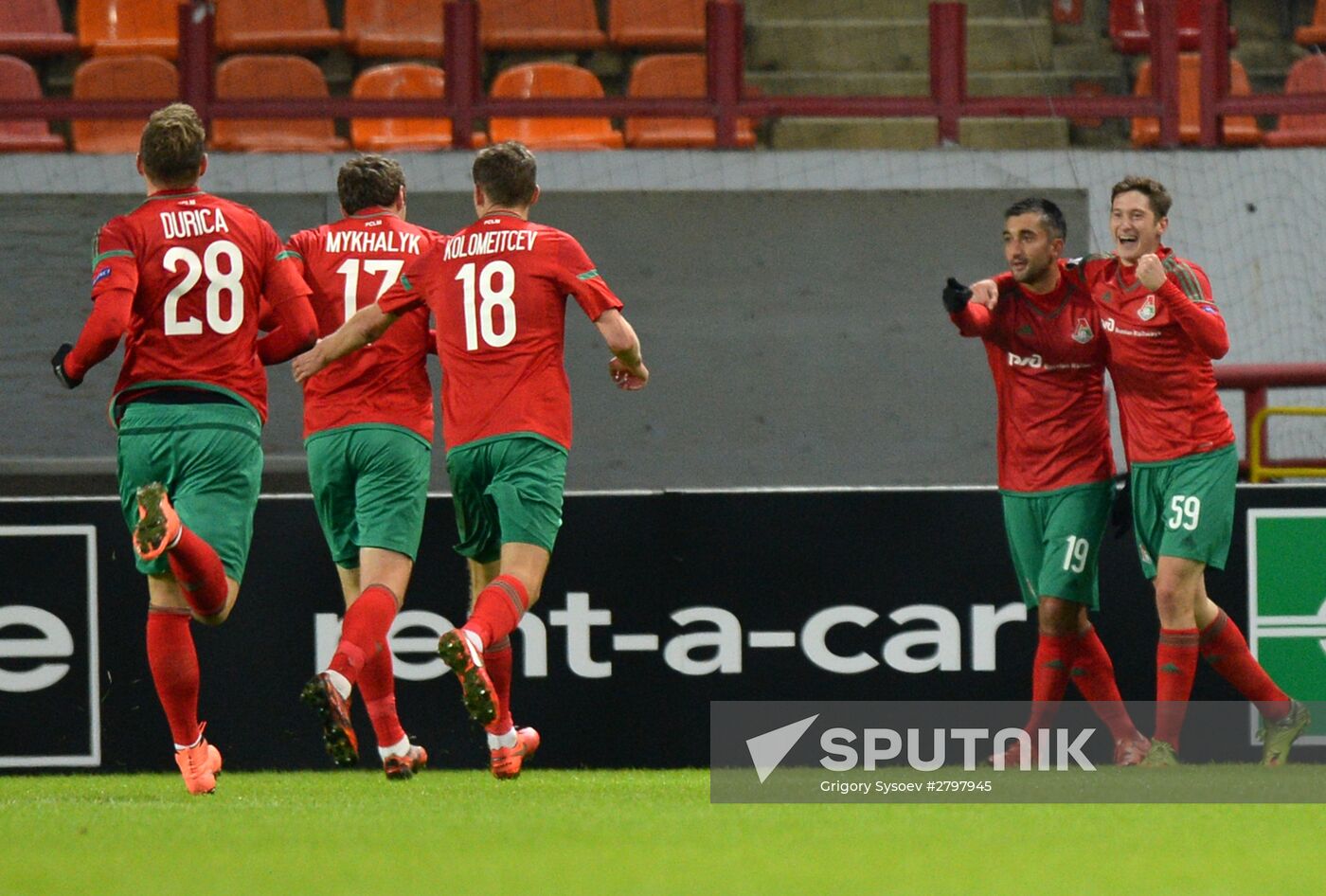 Football. Europa League. Lokomotiv vs. Fenerbahçe