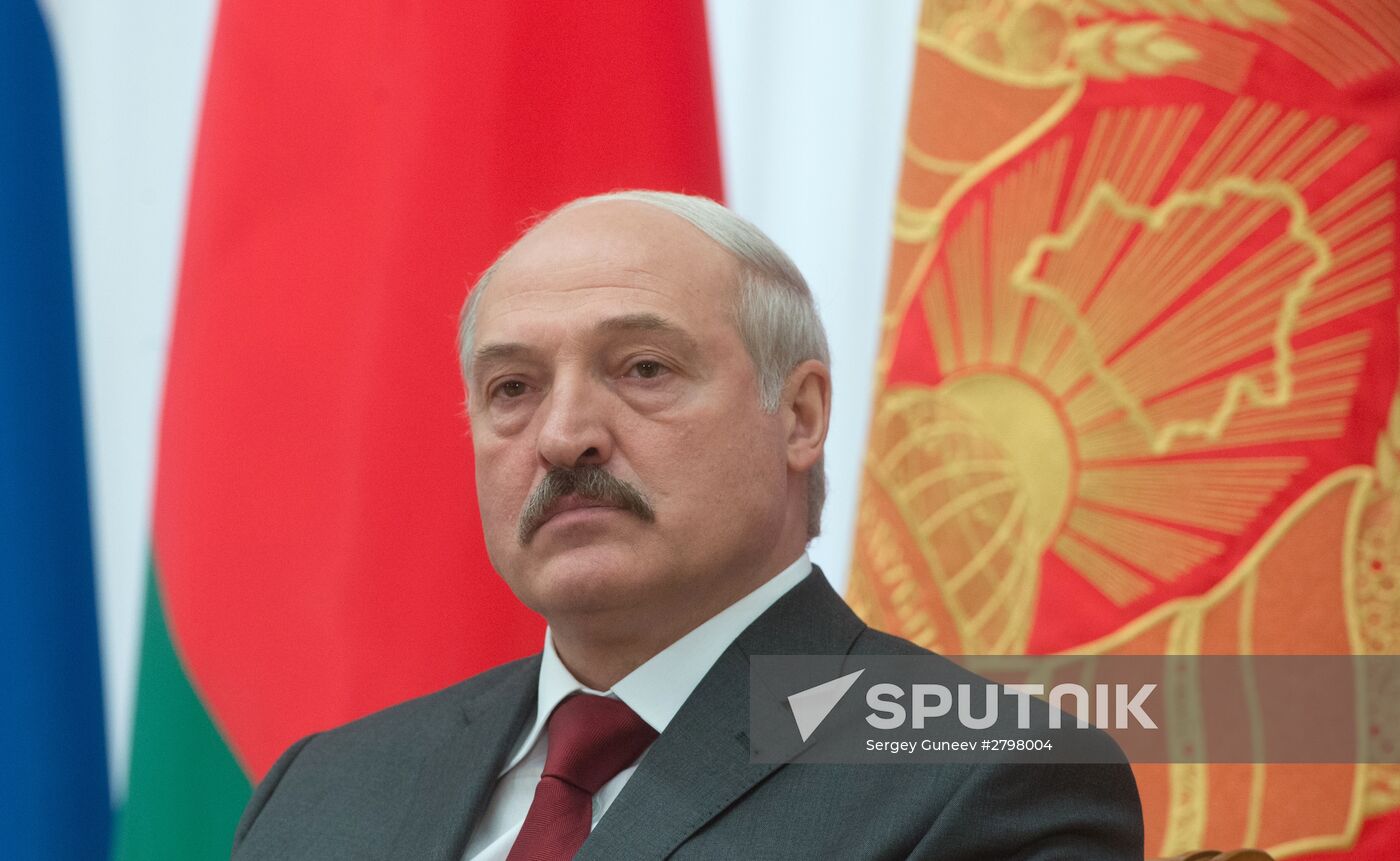 Meeting of Supreme State Council of Union State of Russia and Belarus