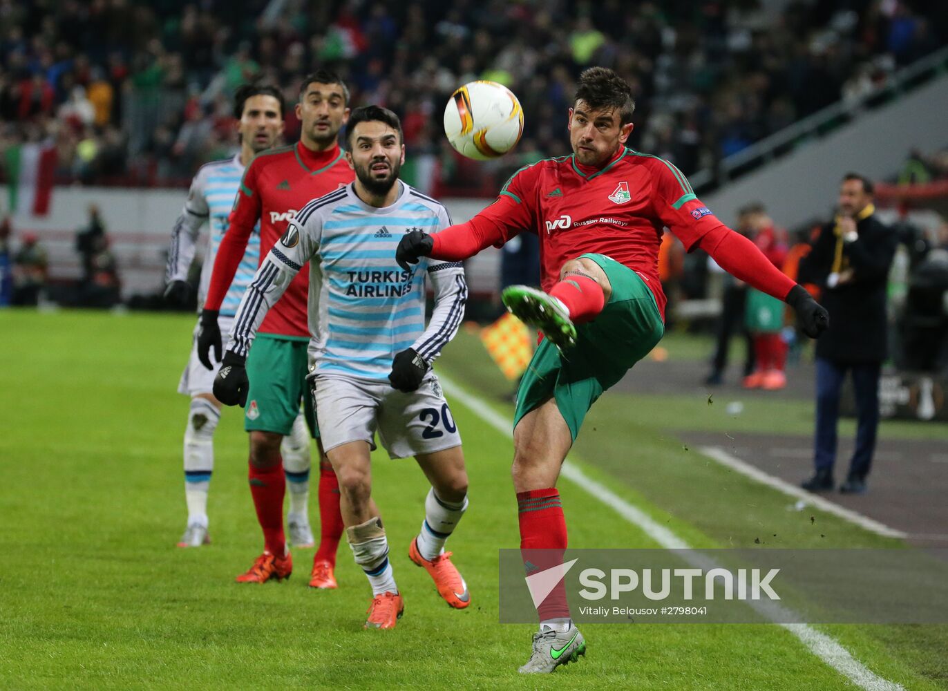 Football. Europa League. Lokomotiv vs. Fenerbahçe