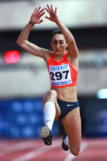 Russian Indoor Track and Field Championships. Day three