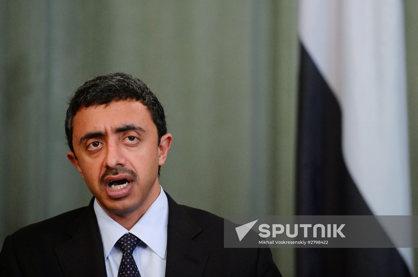 Foreign Minister Sergei Lavrov attends the third session of the Russian-Arab Cooperation Forum