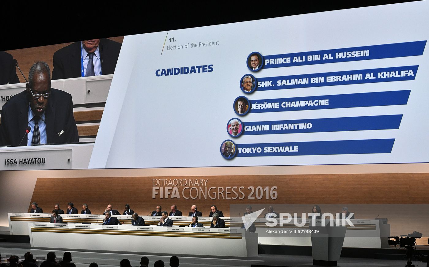 FIFA presidential election
