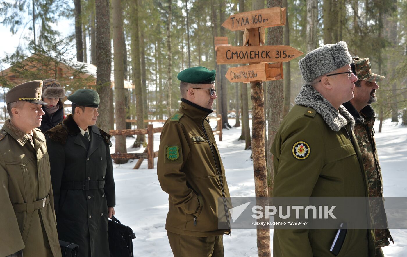 Military attachés accredited in Moscow visited Patriot Park