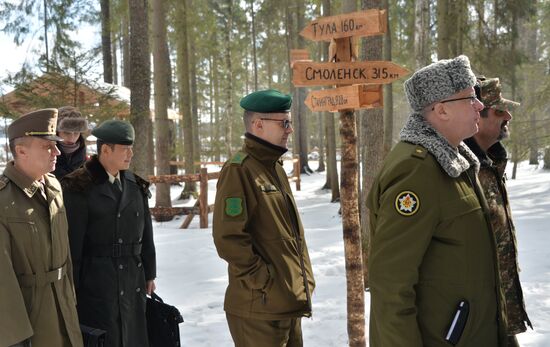 Military attachés accredited in Moscow visited Patriot Park