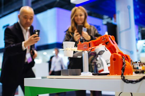 Mobile World Congress exhibition in Barcelona