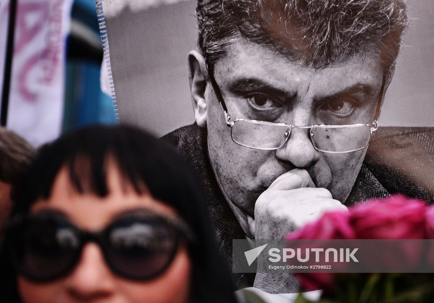 Boris Nemtsov's memory march