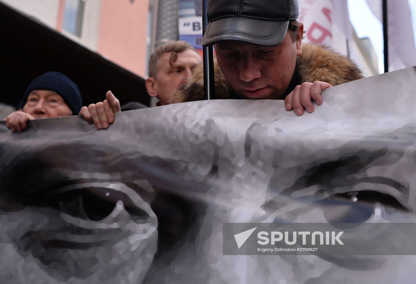 Boris Nemtsov's memory march