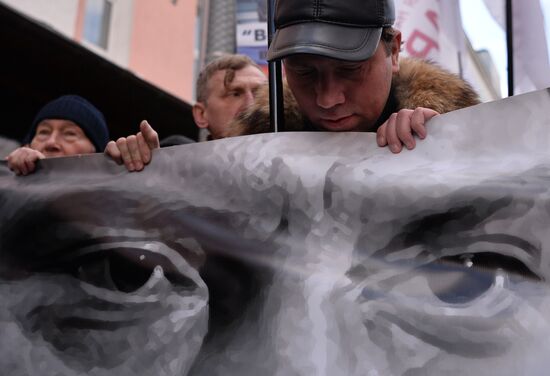 Boris Nemtsov's memory march