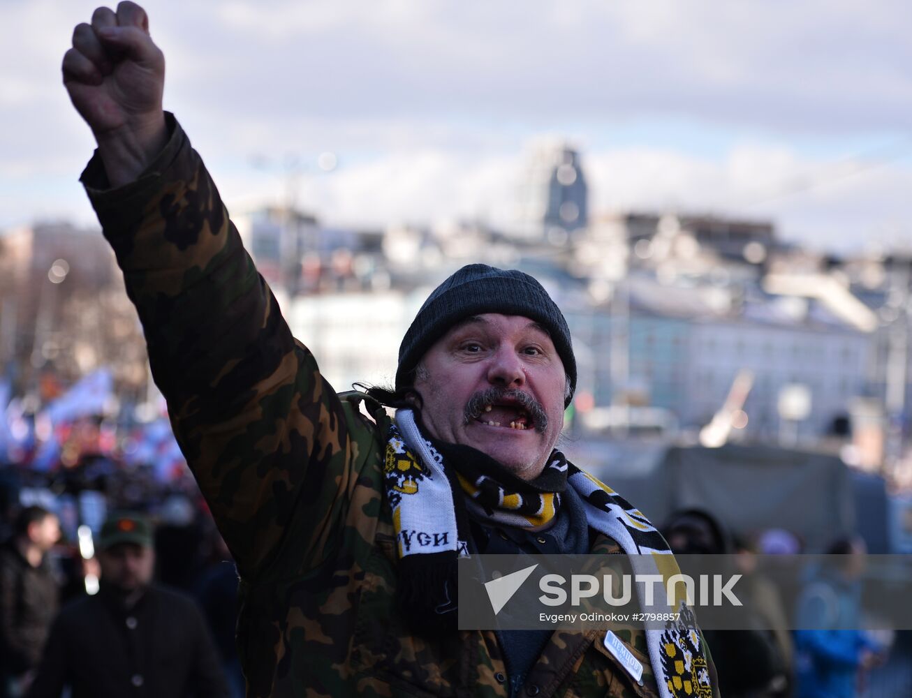 Boris Nemtsov's memory march