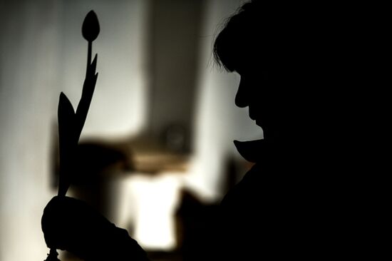 Hothouses grow flowers for International Women's Day